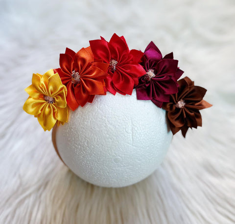 Fall Floral Crown