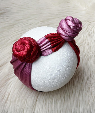 Two Tone Top Knot