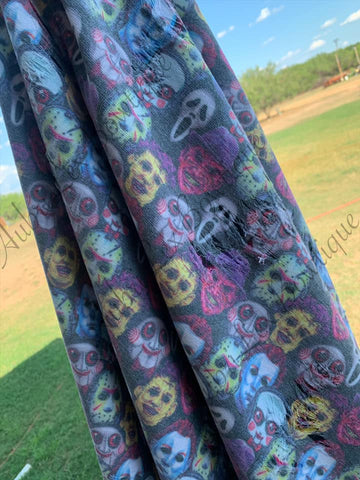 Monster Mash Up - Distressed Cotton
