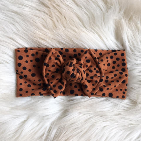 Caramel with Black Dots - Ultra Soft
