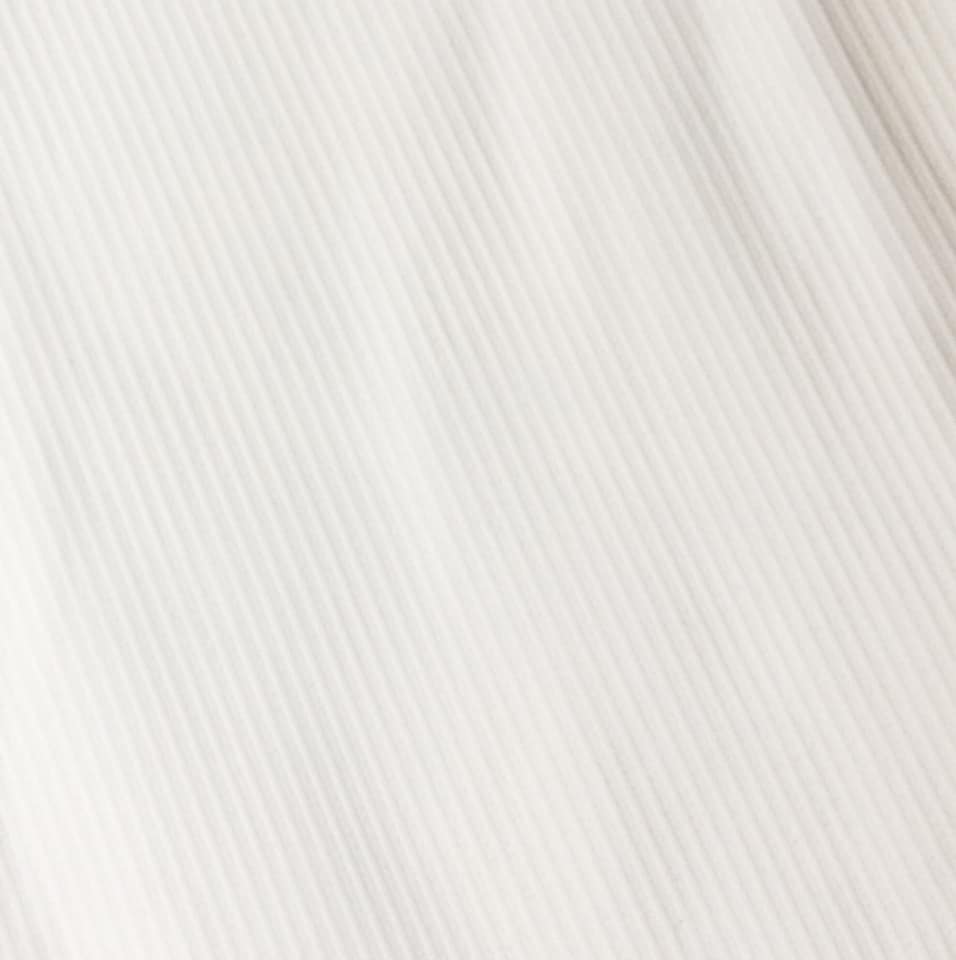 White - Rib Knit