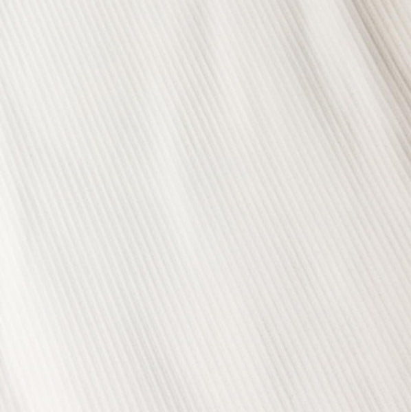 White - Rib Knit