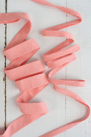 Pink w Polka Dots Tiny Bow