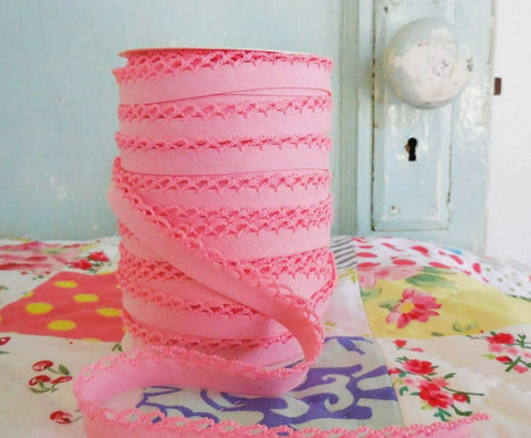 Pink Crochet Tiny Bow