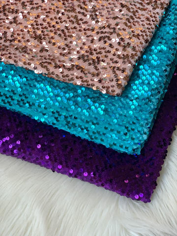 Purple Sequin - Velvet