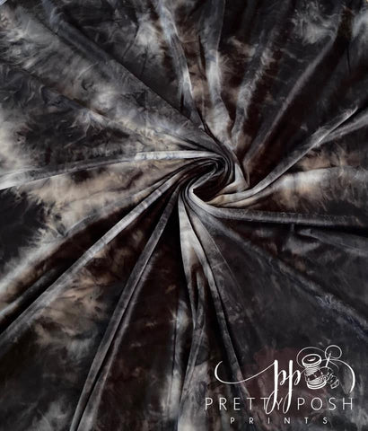 Black and White Tie Dye - Ultra Soft