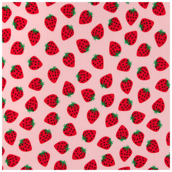 Strawberries - Rib Knit