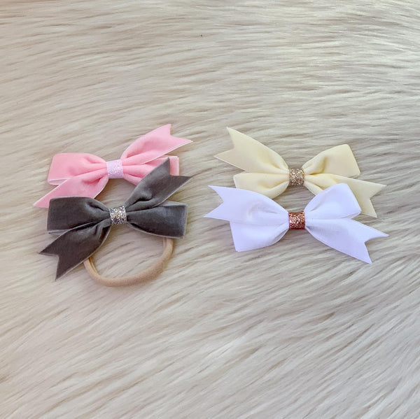 Velvet Ribbon Bows