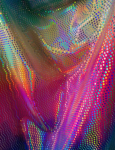 NEW Shiny Summer Rainbow Ombre Tie Dye