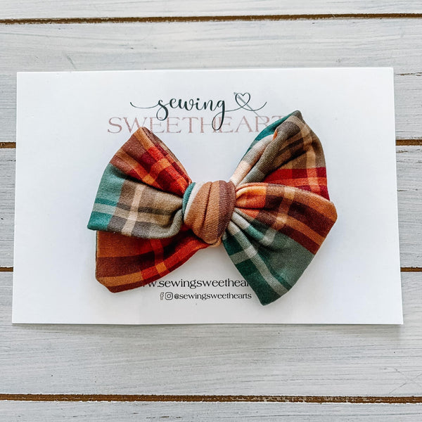 FALL PLAID PREORDER - Stretch Cotton