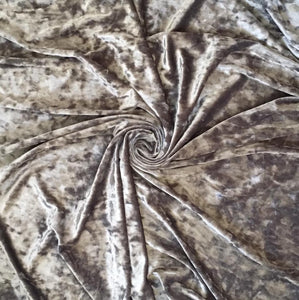 Gray - Crushed Velvet