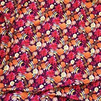 Burgundy Autumn Floral - Bullet