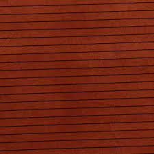 NEW Rust and Black Striped Corduroy Soft/Stretch - Velvet