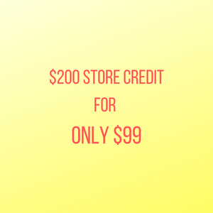$200 FUTURE CREDIT - ONLY 2 AVAILABLE