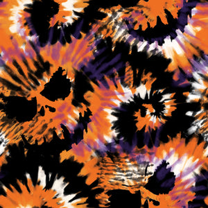 Halloween Tie Dye - Velvet