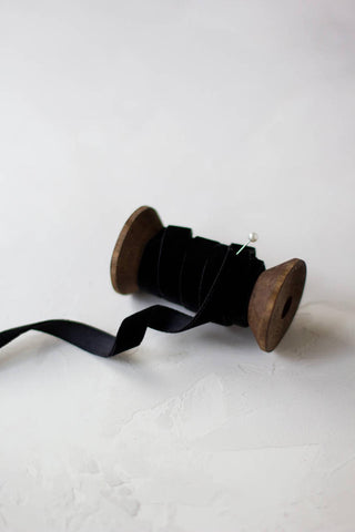Black Velvet Tiny Bow