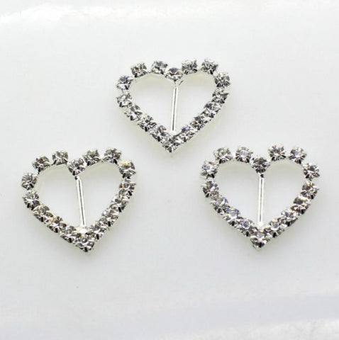Add Heart Rhinestone Accent