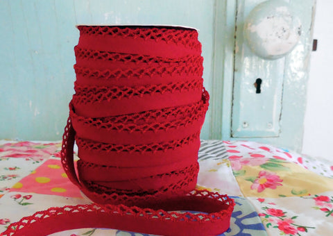 Red Crochet Tiny Bow