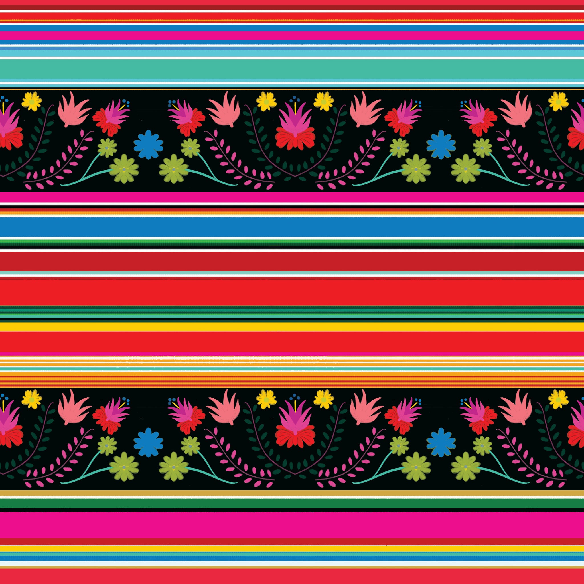 NEW Serape Floral - Bullet
