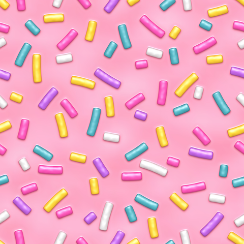 Sprinkles // Pink & White - Bullet